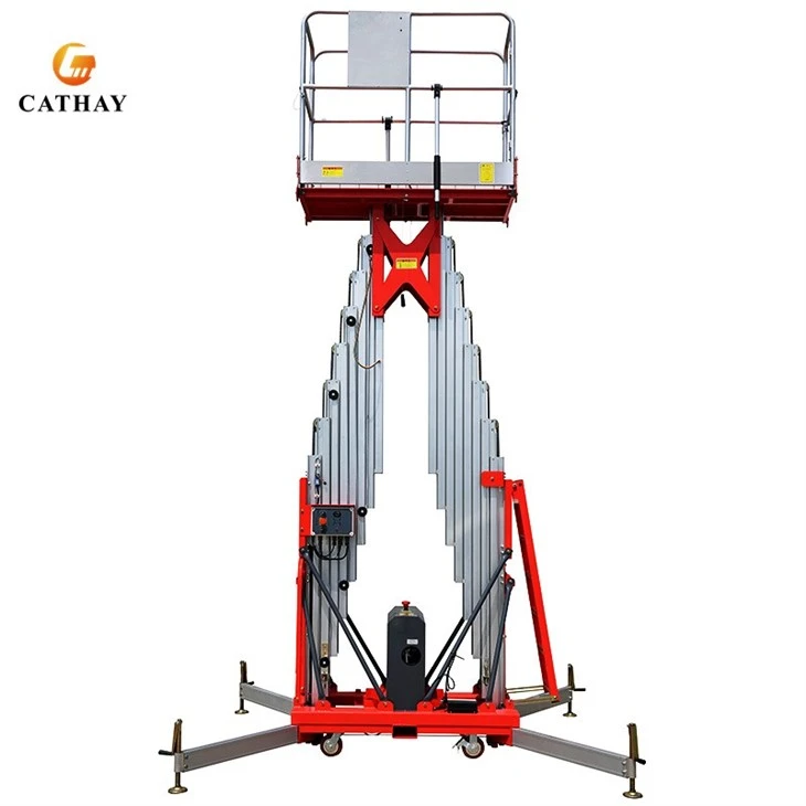 Dual Mast Aluminum Alloy Platform