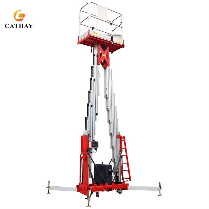 Dual Mast Aluminum Alloy Platform